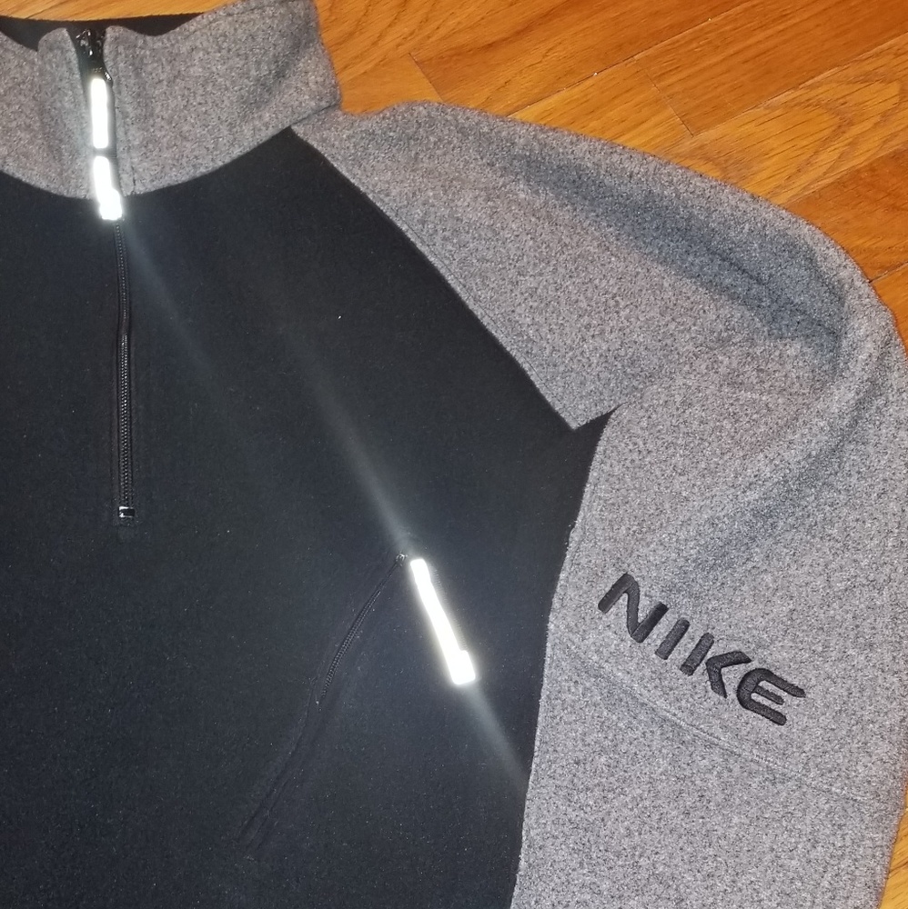 Vintage NIKE Fleece 1/4 Zip Up Jacket